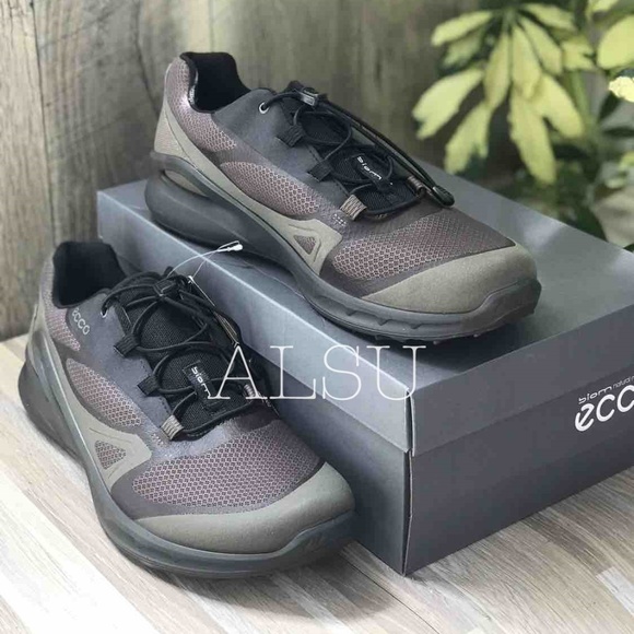 ECCO Biom Omniquest Black Mesh Gore-Tex Brown Blac - Picture 3 of 8